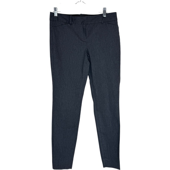 The Limited Pants - The Limited Ideal Stretch Pants Women 6 Gray Slim Leg Business Casual Trousers